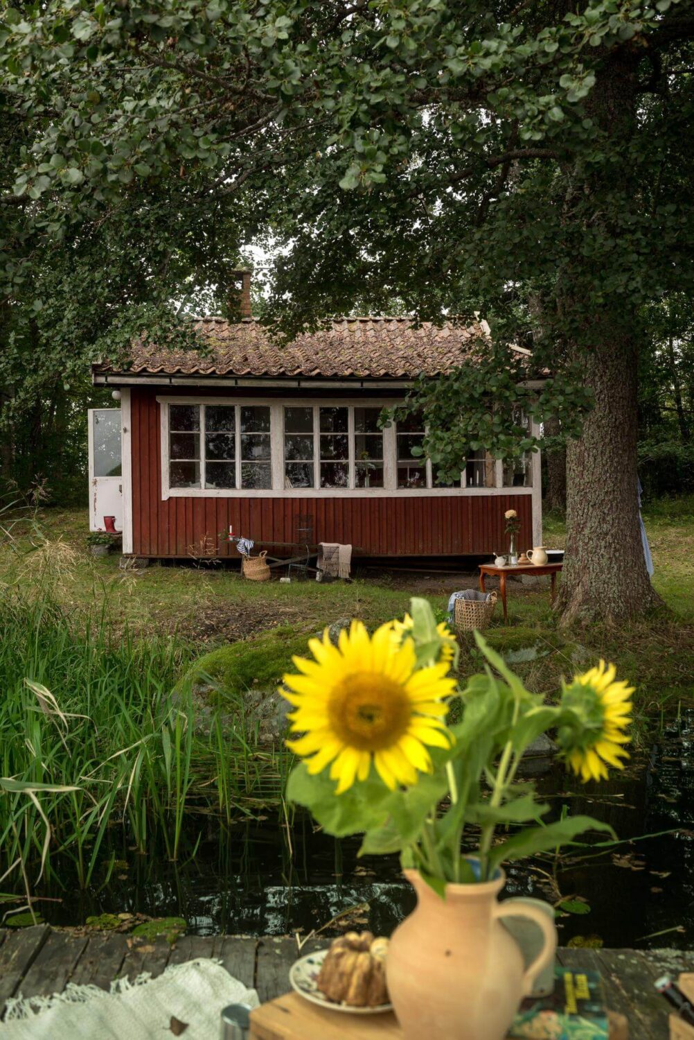 A Traditional Summer House Cabin in Sweden 18 red traditional wooden summer cottage sweden nordroom