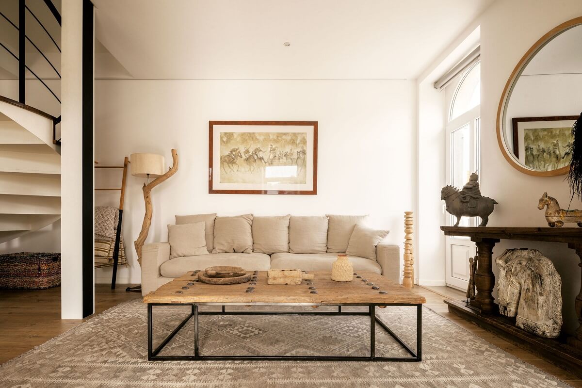 A Beautiful Loft Apartment in Portugal 2 sitting room loft portugal nordroom