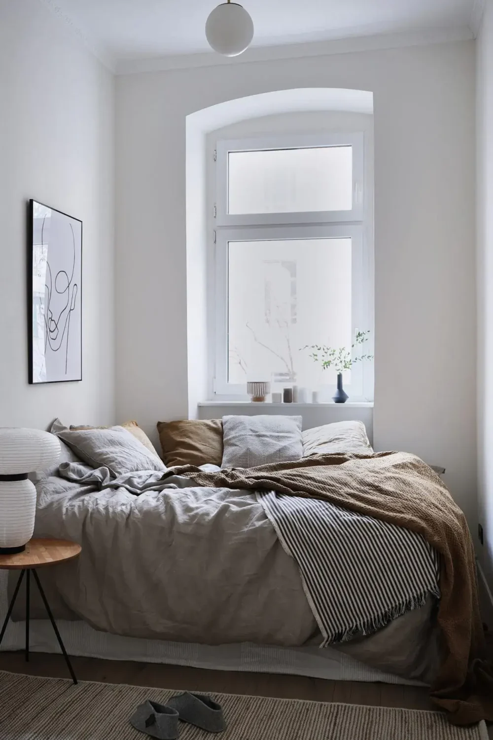 A Blue Kitchen in a Modern Design Apartment in Berlin 8 small bedroom