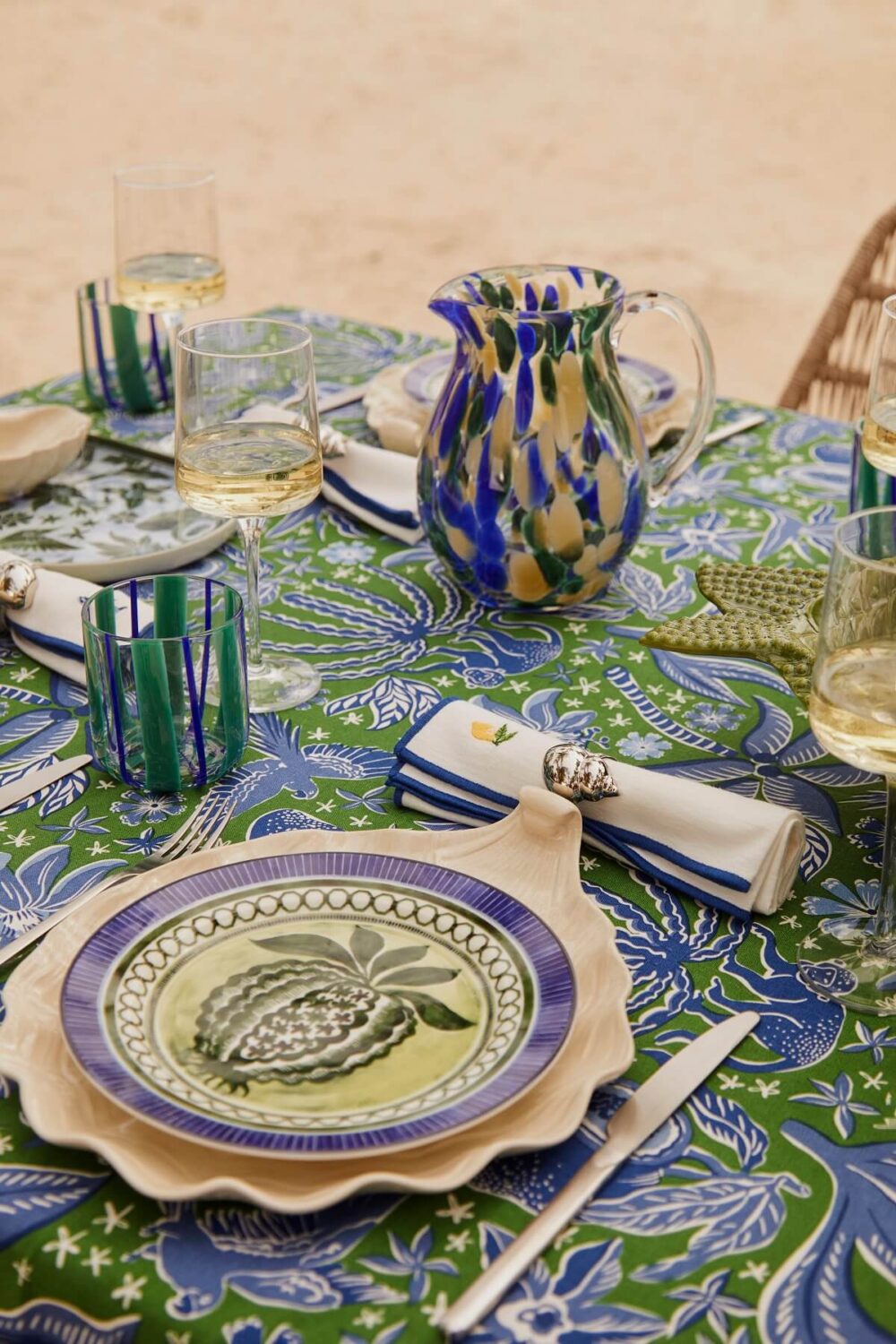 H&M Home Summer Collection 2024 5 table setting hm home summer collection 2024 nordroom H&M Home Summer Collection 2024