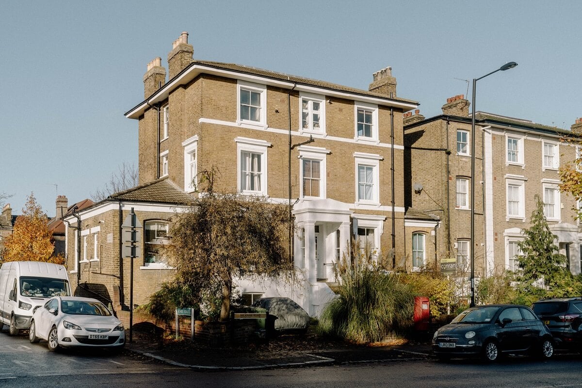 A Charming Apartment in a Victorian Villa 18 exterior london home A Charming Apartment in a Victorian Villa