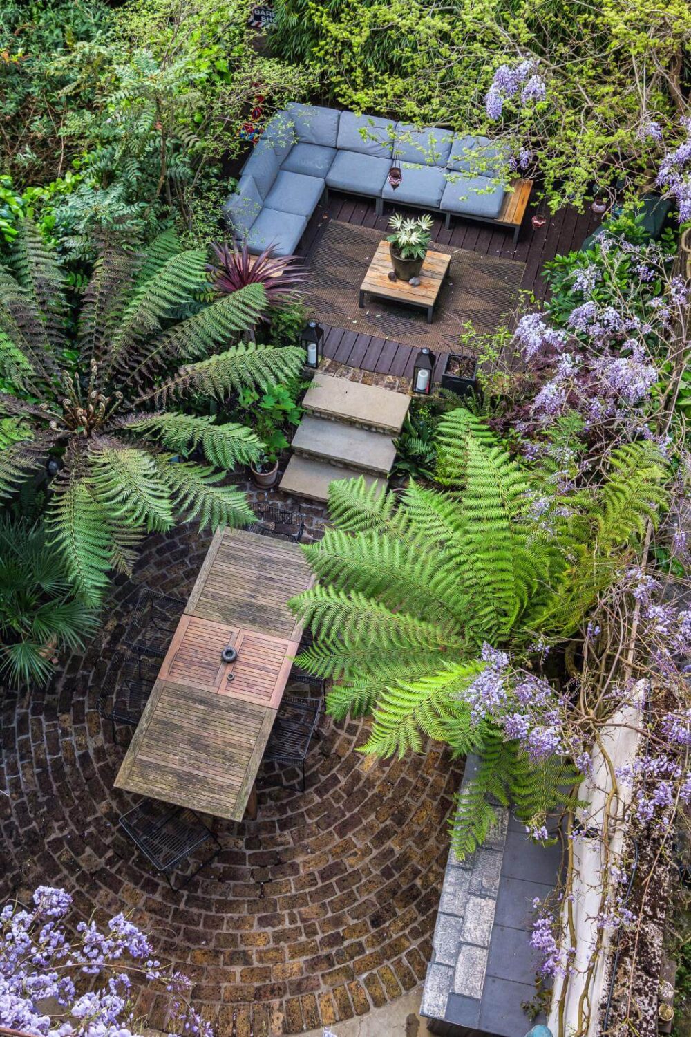Best of 2024: Balconies and Gardens 16 garden from above