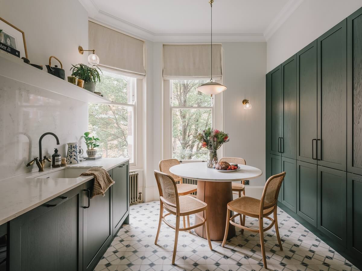 Best of 2024: Kitchens 31 green kitchen pad munro interior design studio nordroom 22 Best of 2024: Kitchens