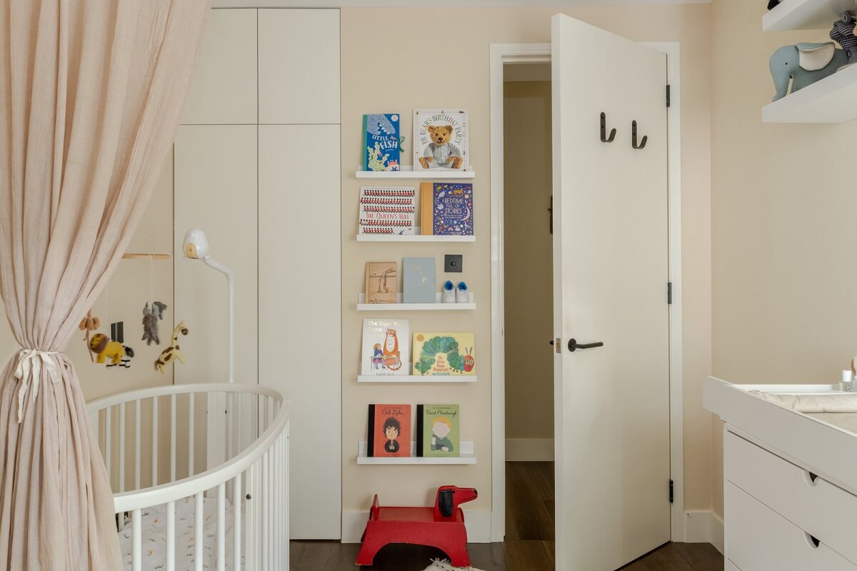 A Green Living Room in a London Maisonette 16 nursery