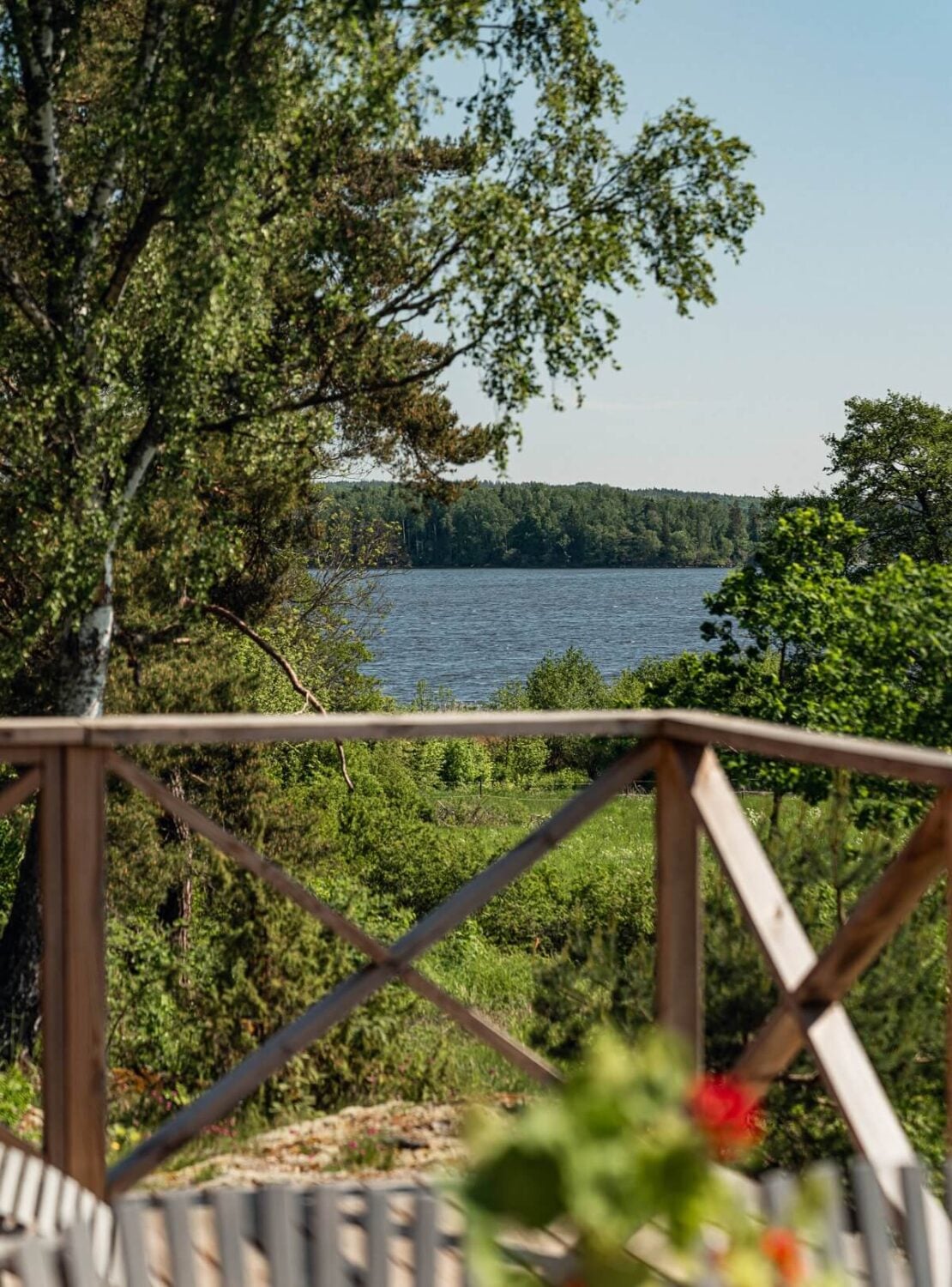 A Charming Historic Home with Views of the Lake 10 swedish home with lake view