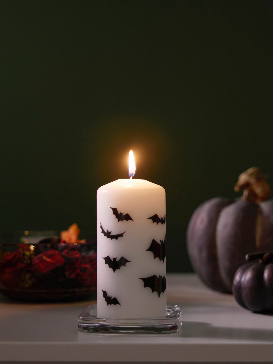IKEA HÖSTAGILLE: A Fall Collection with Halloween Decorations 2024 30 IKEA_HOSTAGILLE_bat candle