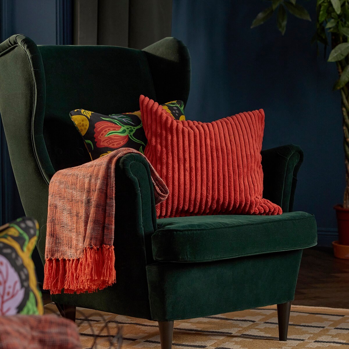 IKEA HÖSTAGILLE: A Fall Collection with Halloween Decorations 2024 34 IKEA_HOSTAGILLE_cushion cover fall collection nordroom