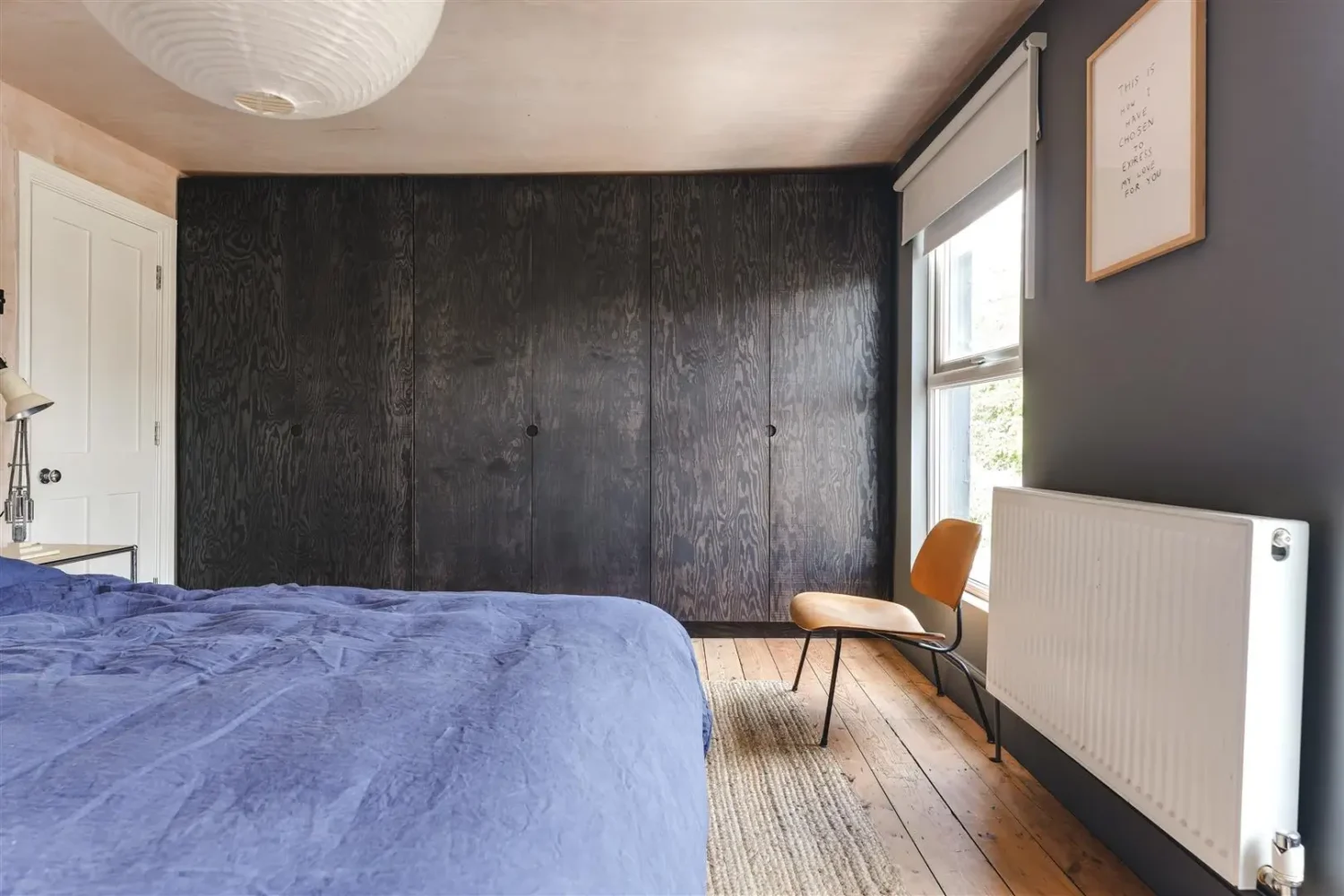 Open-Plan Rooms and Modern Furnishings in a London Home 15 bedroom with built in wardrobes