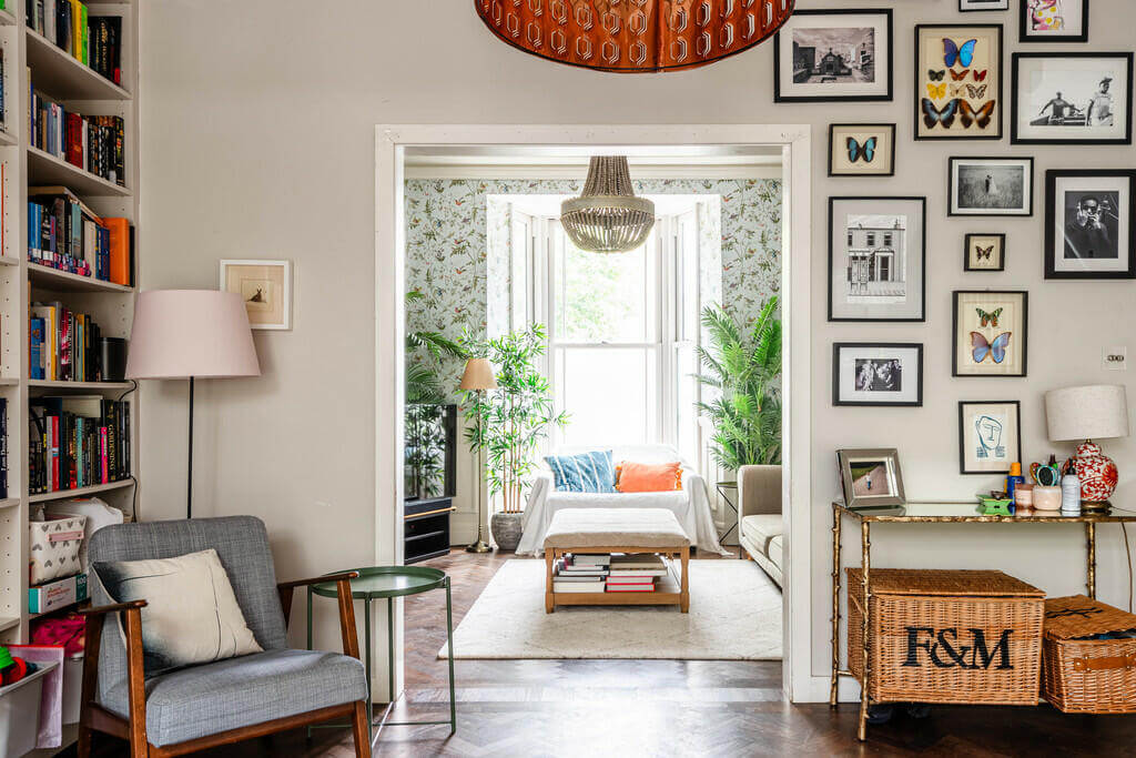 An Open Plan Victorian House with a Lush Green Garden 2 double living room An Open Plan Victorian House with a Lush Green Garden