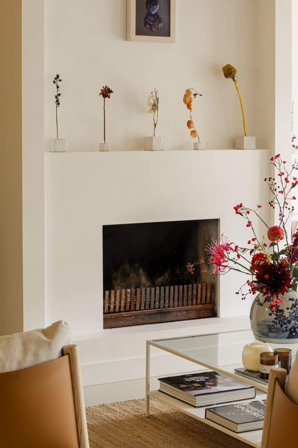 A Modern Apartment in a 17th Century Canal House in Amsterdam 6 fireplace