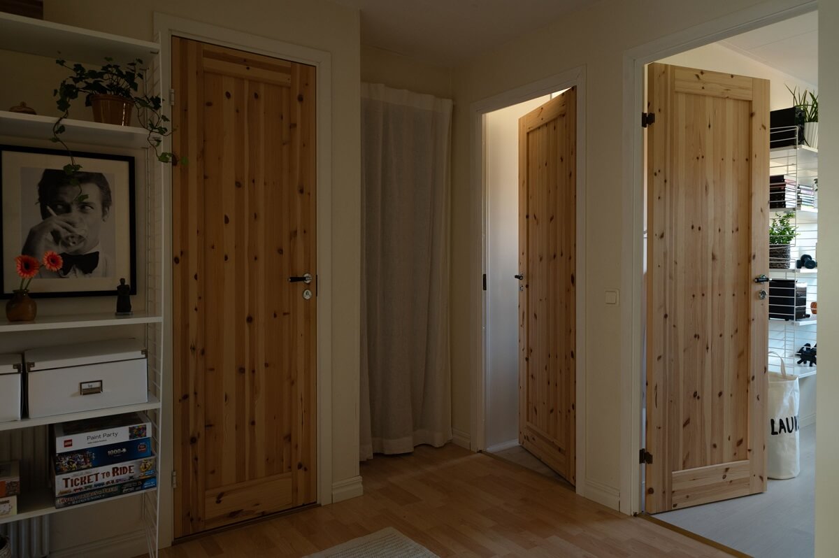 A Swedish Family Home with a Lovely Garden Room 21 hallway