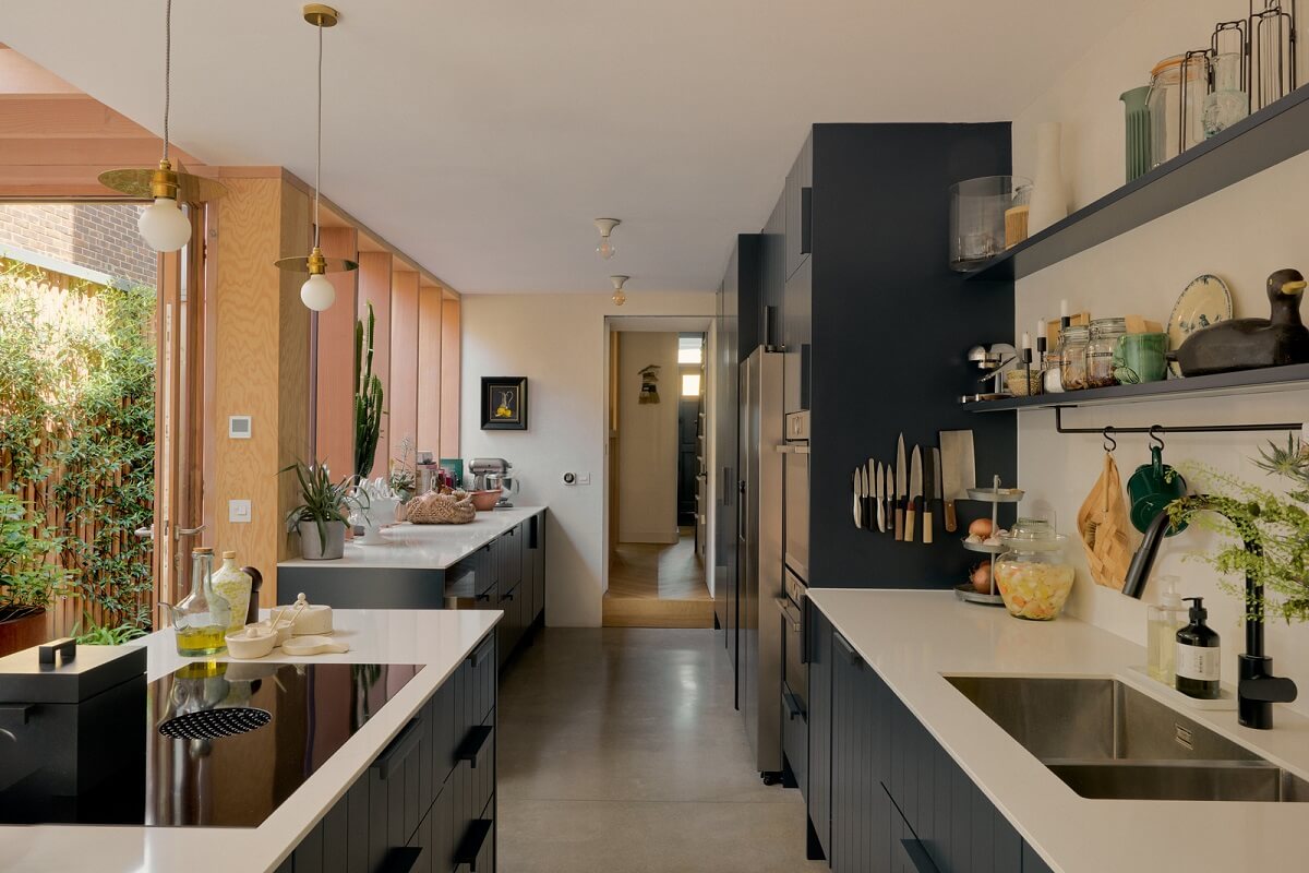 Douglas Fir and Natural Materials in a London Home 9 kitchen