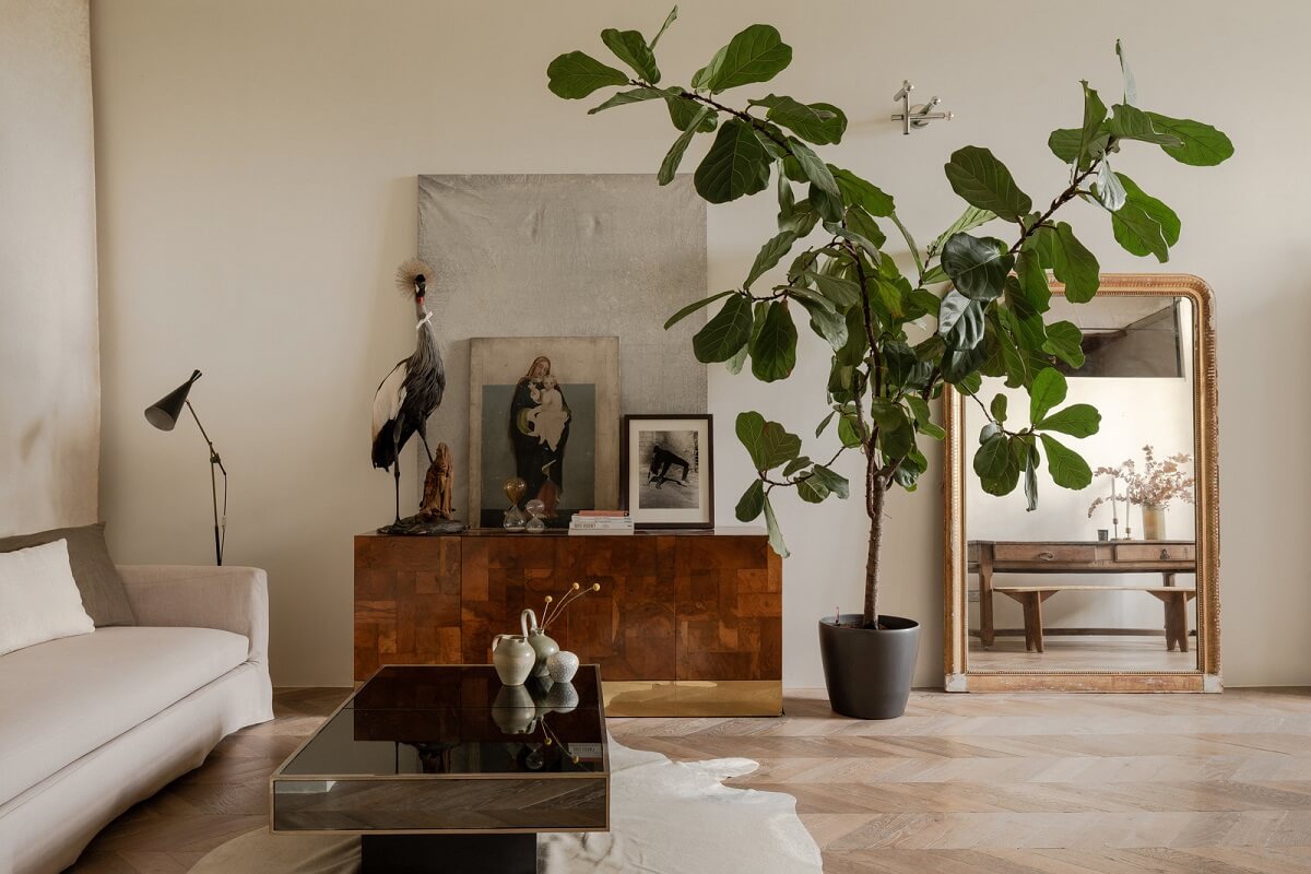 A London Loft in a Former Victorian School Building 1 loft living room london