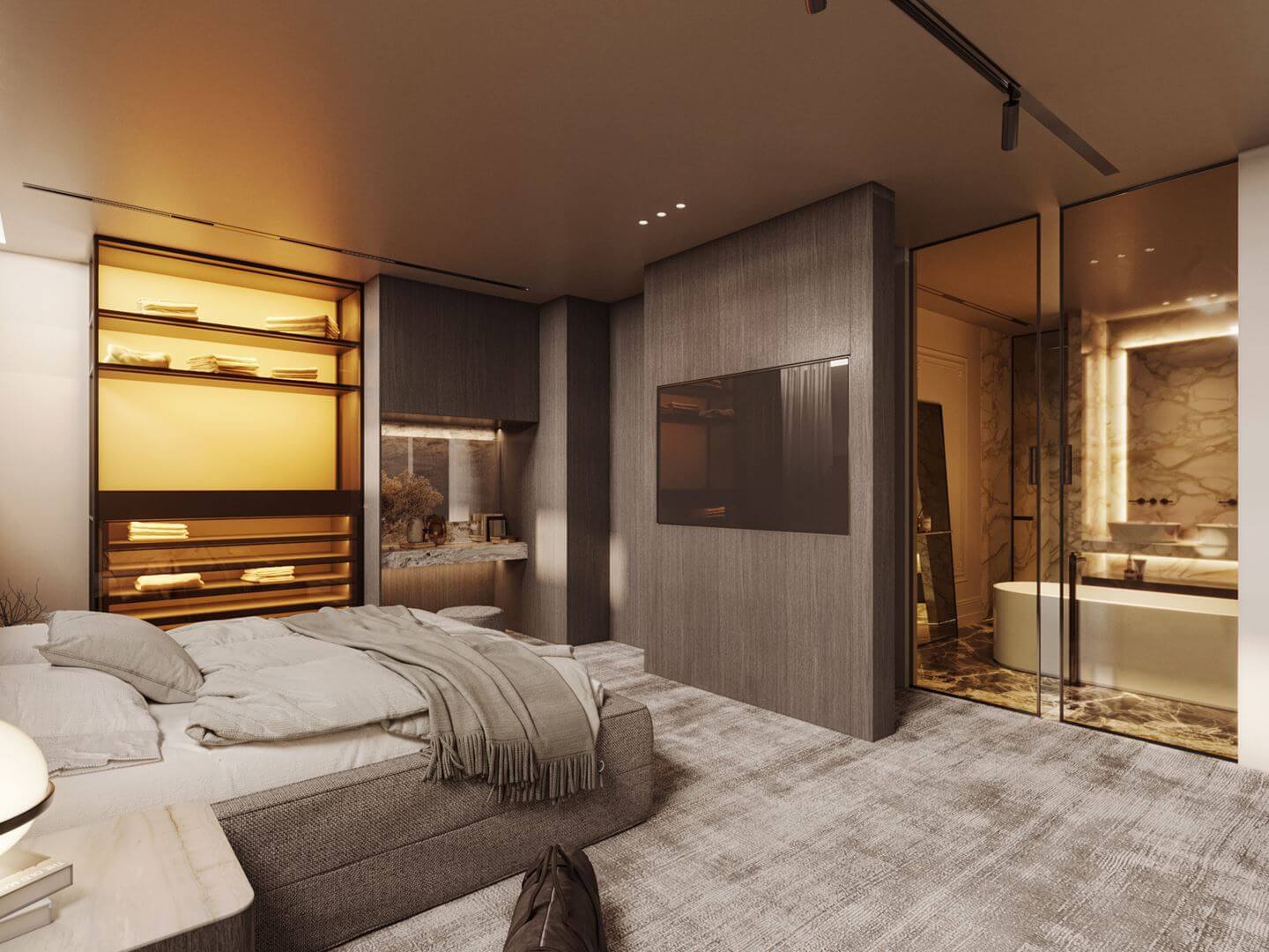 A Luxurious Duplex Apartment in Amsterdam 8 master bedroom hotel style A Luxurious Duplex Apartment in Amsterdam