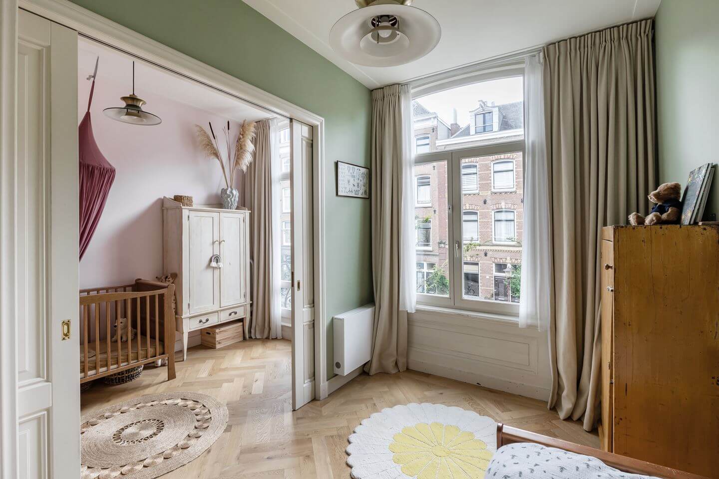 A Beautiful Renovated Duplex Apartment in Amsterdam 19 nursery room