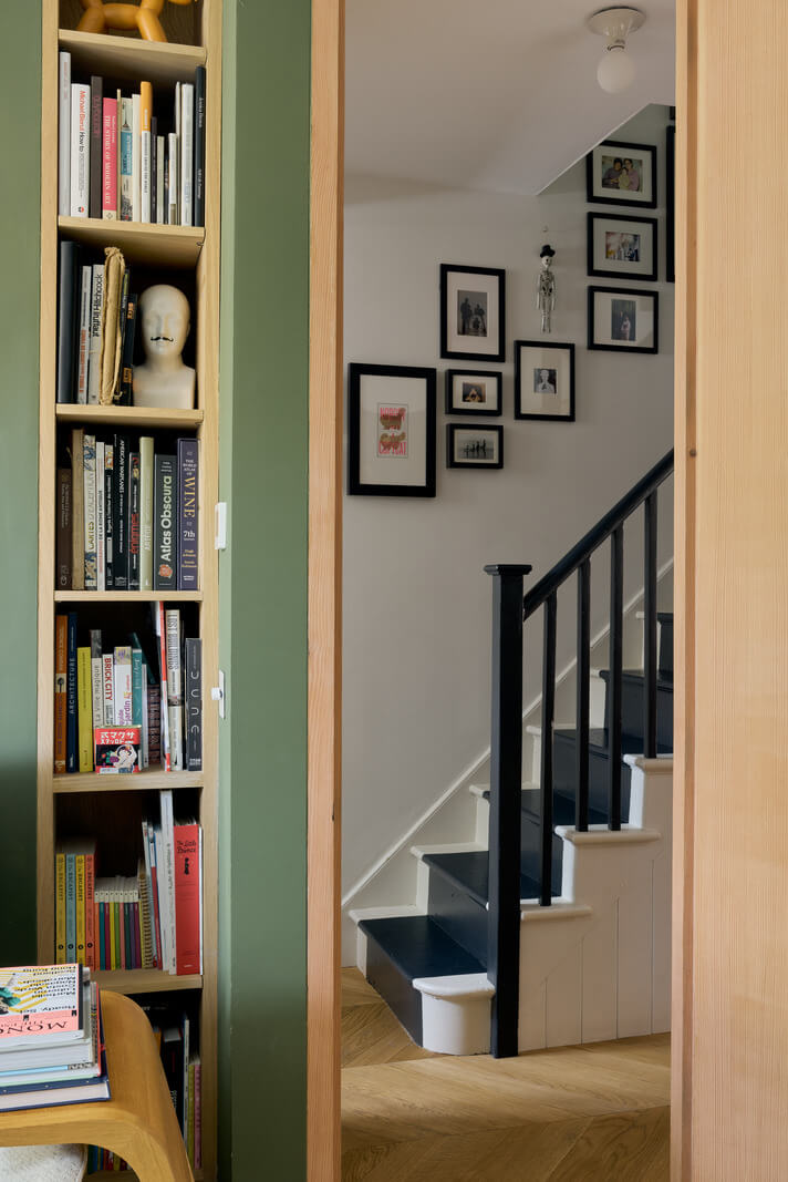 Douglas Fir and Natural Materials in a London Home 5 staircase