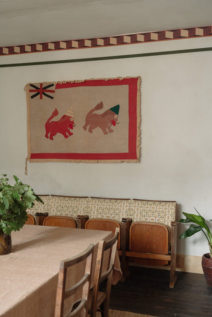 Pared Back Interiors in an English Home in Kent 9 dining room cinema chairs