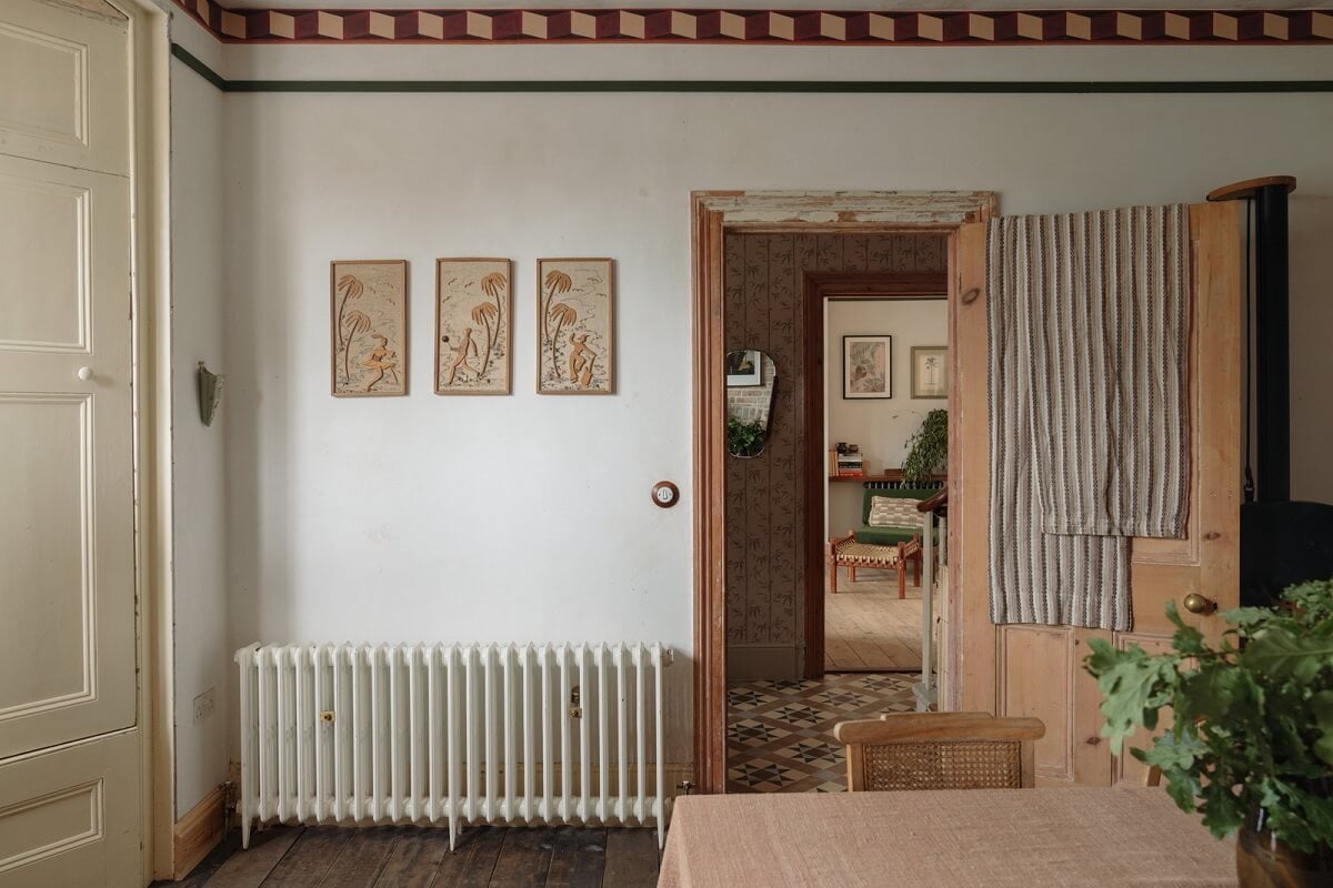 Pared Back Interiors in an English Home in Kent 10 dining room