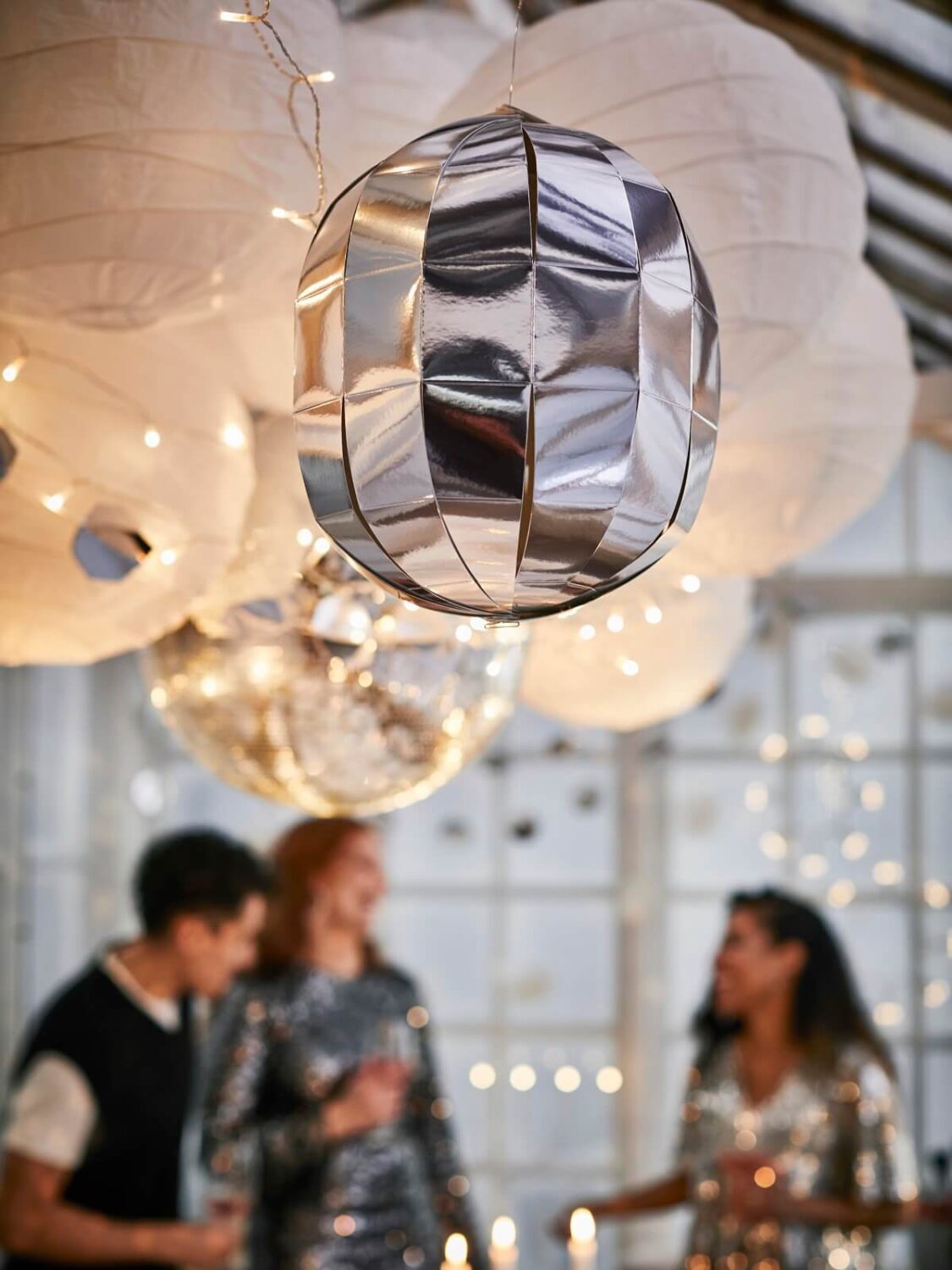 Ring in the New Year with the Festive IKEA FRÖJDA Collection 11 flat pack disco ball IKEA FRÖJDA Collection nordroom