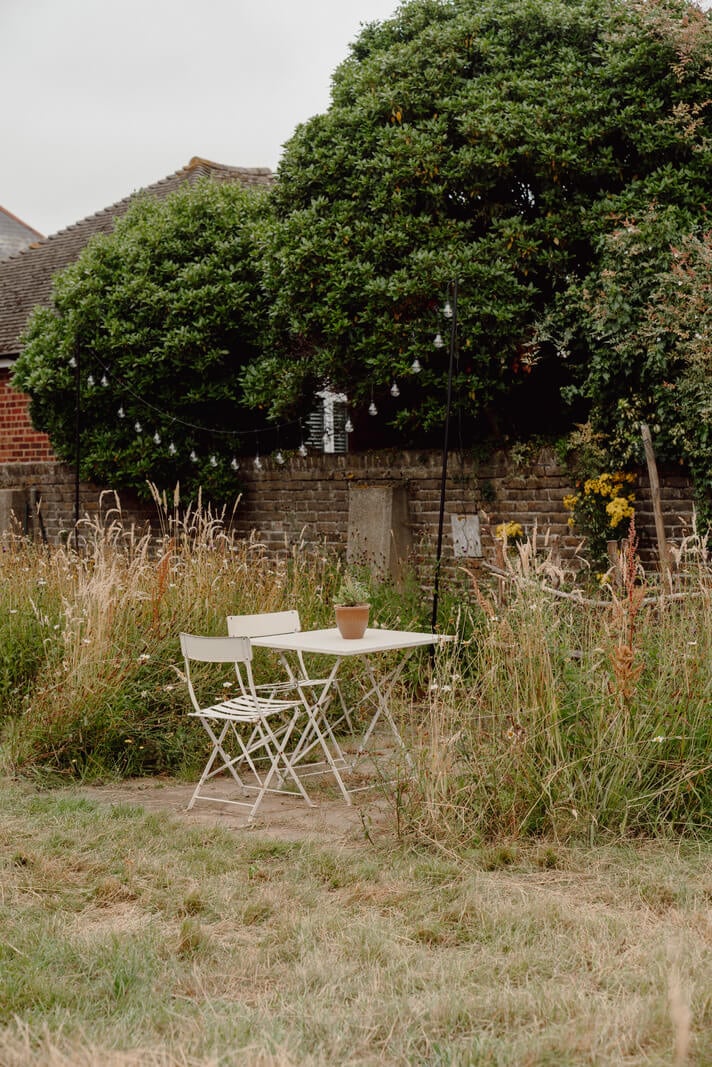 Pared Back Interiors in an English Home in Kent 27 garden