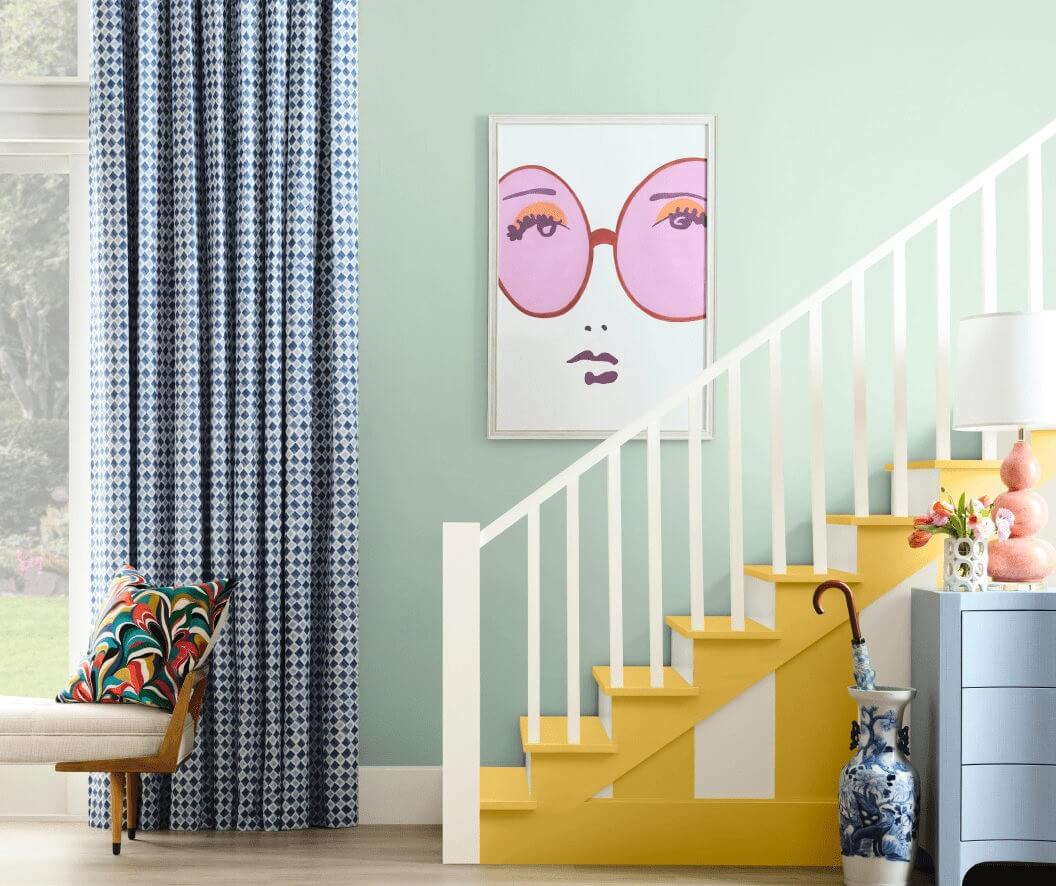 Sherwin-Williams Color Trends Forecast 2025 12 sherwin williams slow green quilt gold Sherwin-Williams Color Trends Forecast 2025