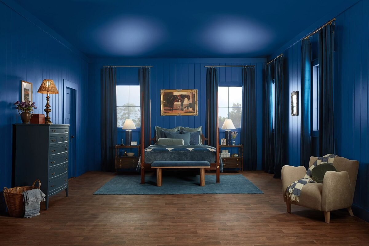 Valspar Color of the Year 2025: Encore 21 valspar color of the year encore bedroom nordroom