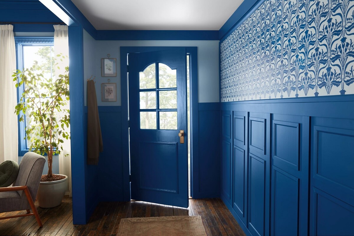 Valspar Color of the Year 2025: Encore 2 valspar color of the year encore hallway nordroom