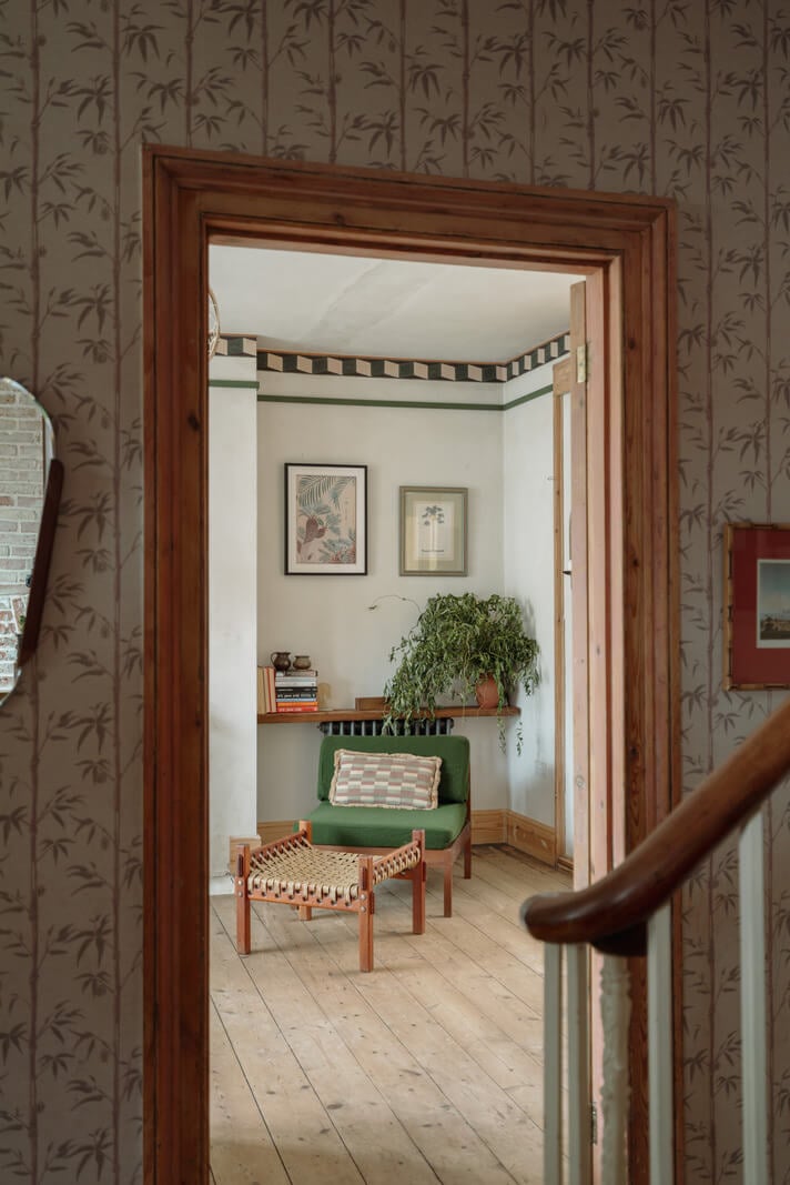 Pared Back Interiors in an English Home in Kent 6 view into living room