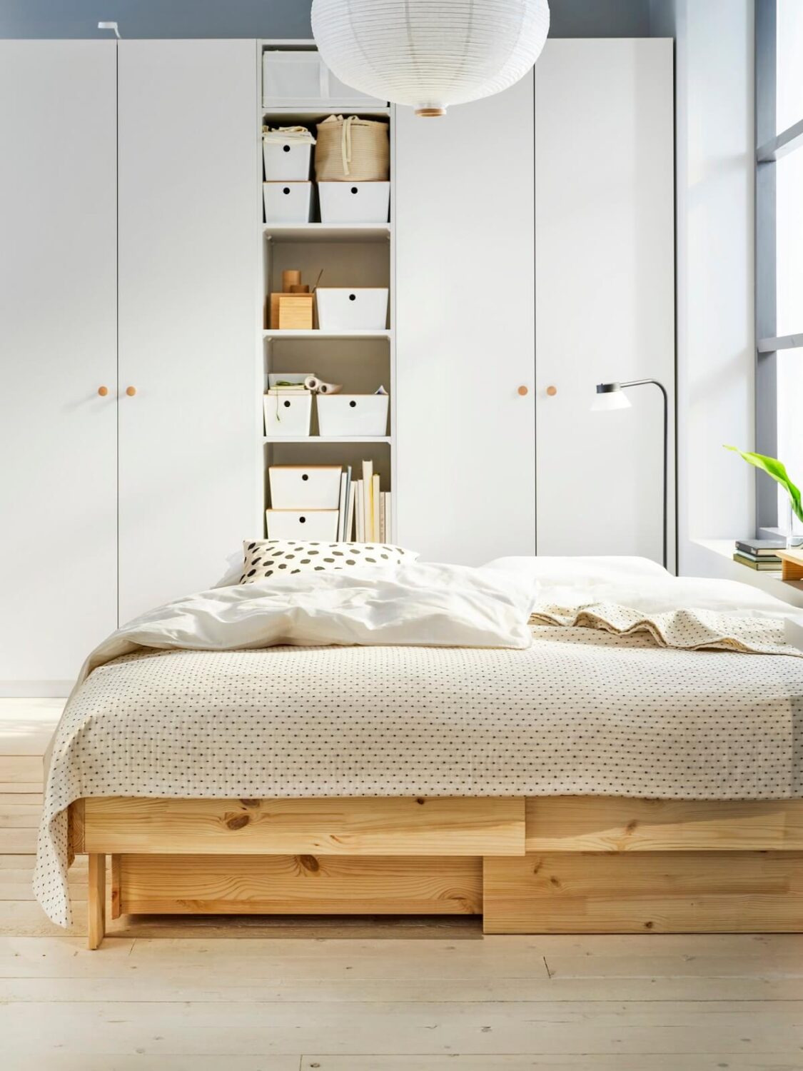 Discover IKEA's October Collection Inspired by Swedish Crafts 26 IKEA_GLAMBERGET pull out bed nordroom