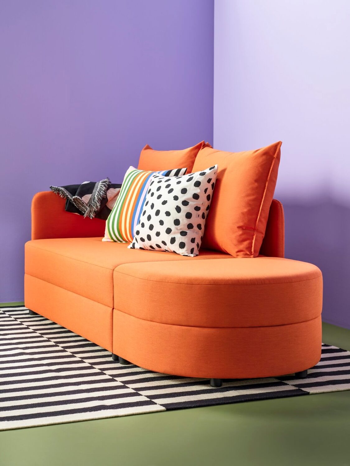 Discover IKEA's October Collection Inspired by Swedish Crafts 18 IKEA_LINDAKRA so2 sofa bed nordroom