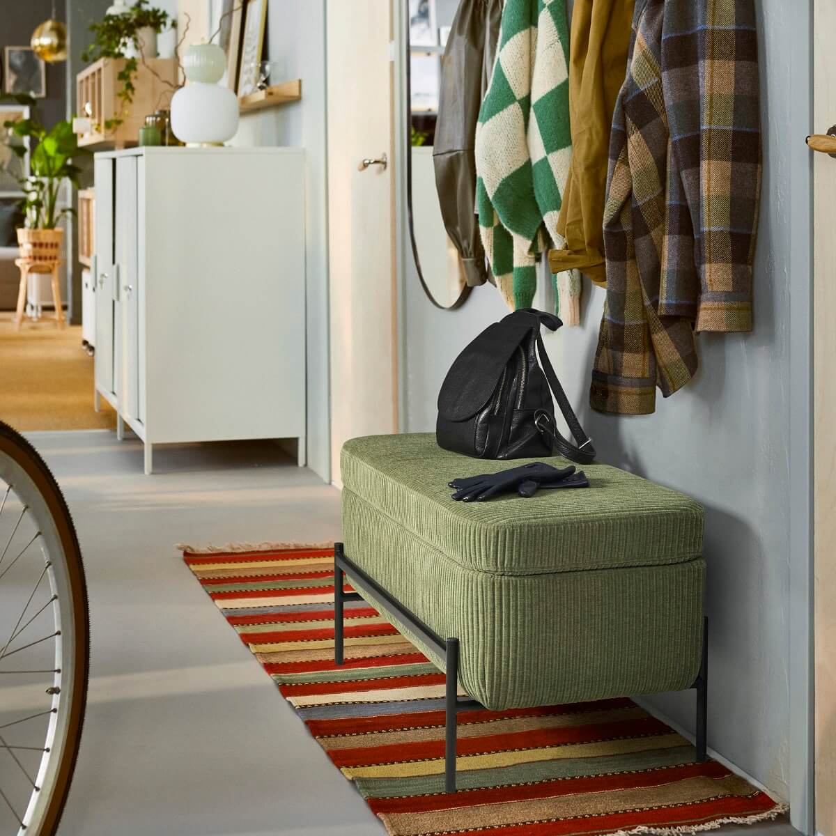 Discover IKEA's October Collection Inspired by Swedish Crafts 23 IKEA_VALTORP_storage bench