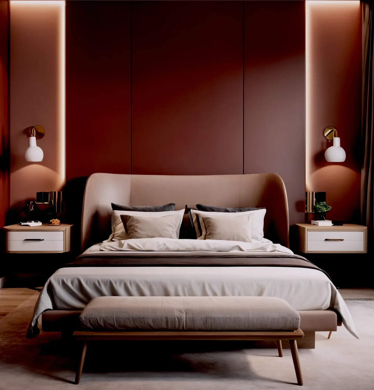C2 Paint Color of the Year 2025: Raku 2 Raku Bedroom C2 Paint Color of the Year 2025: Raku