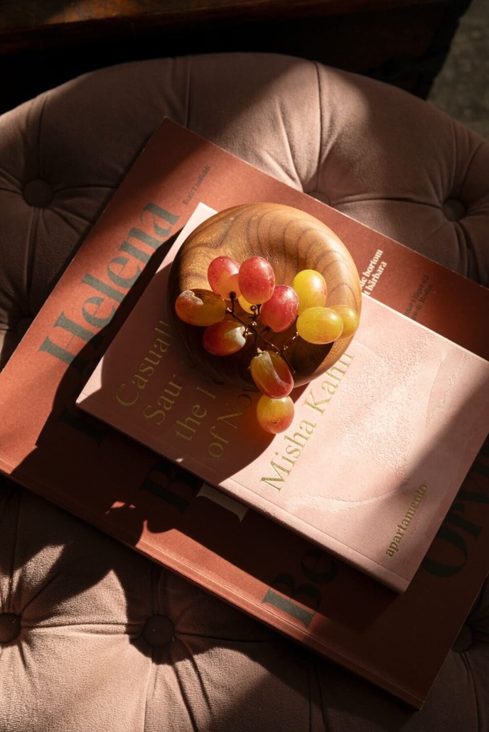 A Stockholm Studio Apartment with Warm Earthy Textiles 4 coffee table