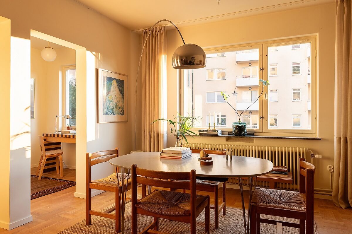 A Stylish Small Loft with Beautiful Natural Light 6 dining area small loft