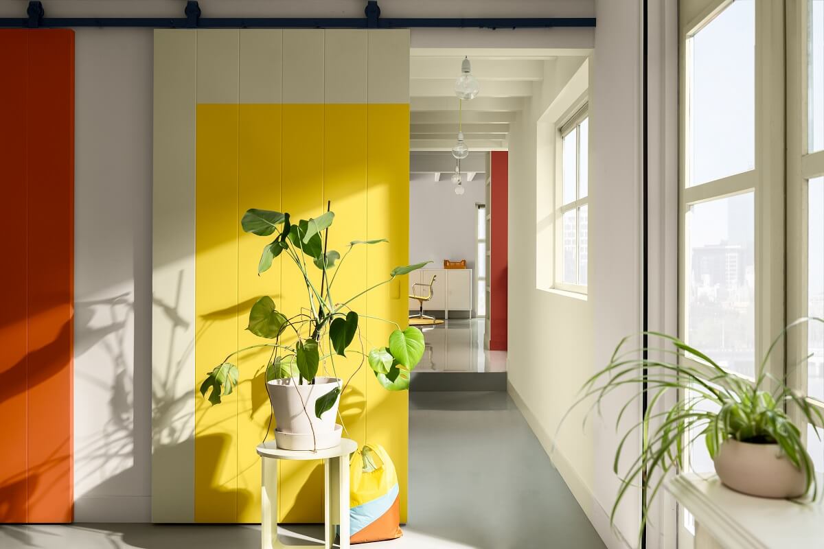 Dulux Colour of the Year 2025: True Joy 24 dulux-colour-of-the-year-2025-True-Joy-Dare painted door