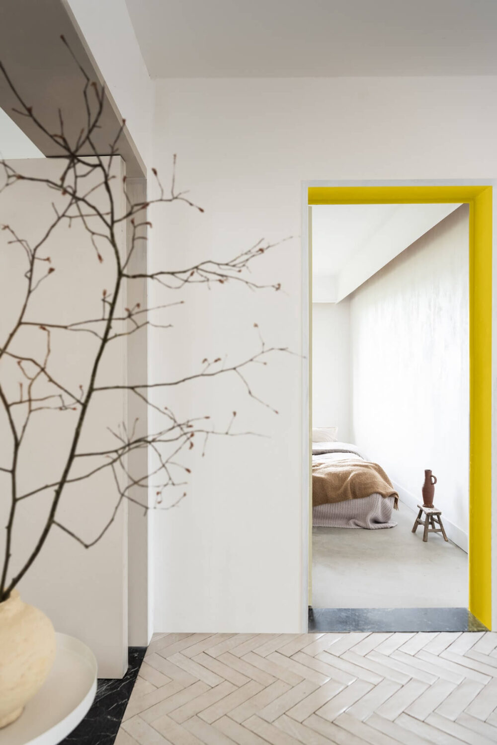 Dulux Colour of the Year 2025: True Joy 7 dulux-colour-of-the-year-2025-True-Joy-craftsmanship-Hallway