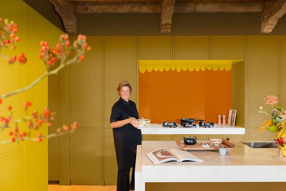 Dulux Colour of the Year 2025: True Joy 50 dulux-colour-of-the-year-true joy kitchen