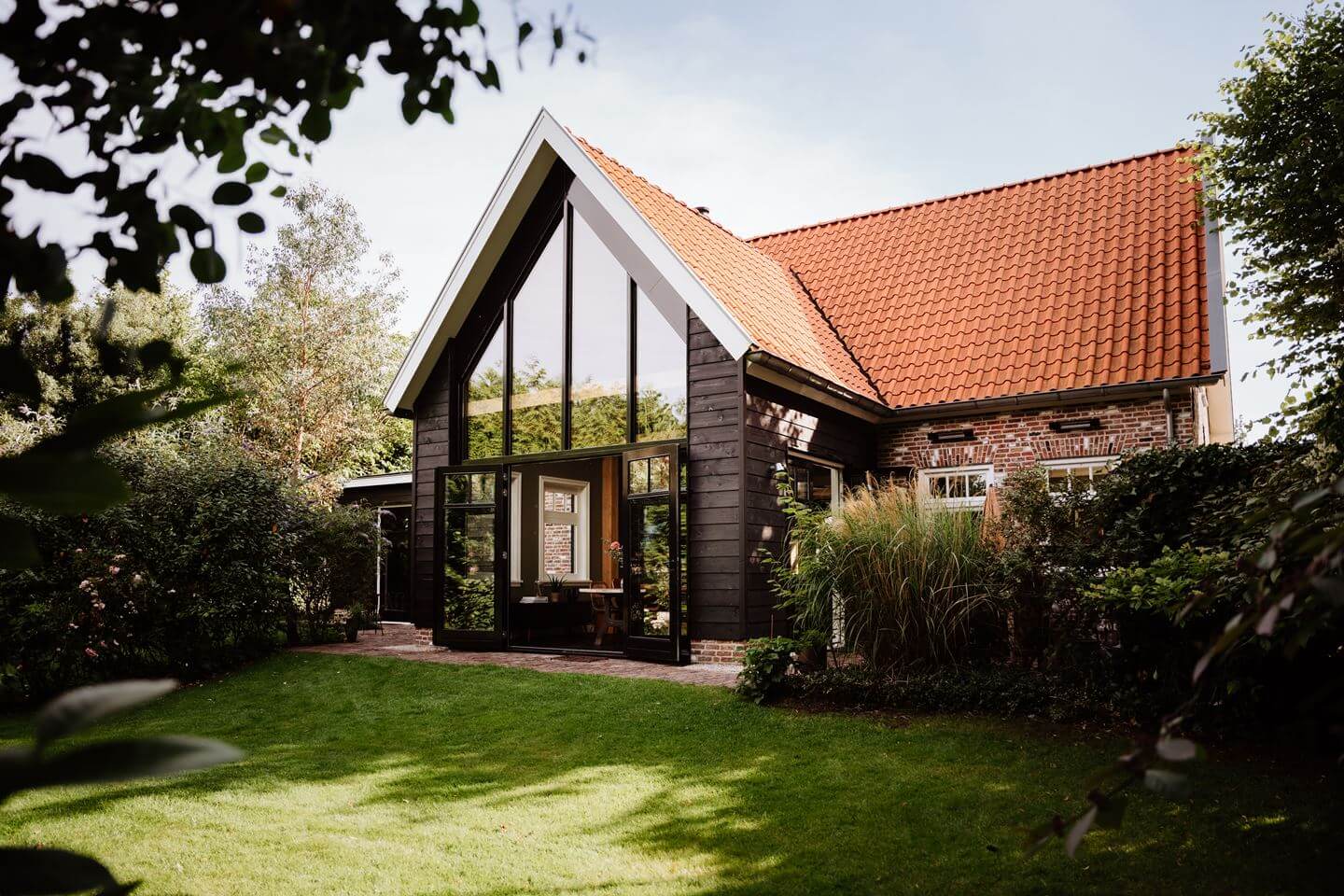 Historic Charm in a New Country House in The Netherlands 30 dutch house with glass facade