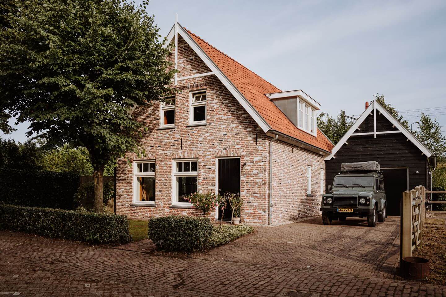 Historic Charm in a New Country House in The Netherlands 31 exterior dutch house