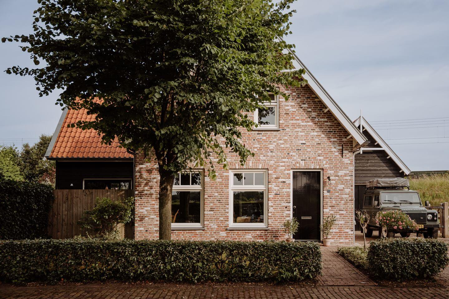Historic Charm in a New Country House in The Netherlands 33 front facade
