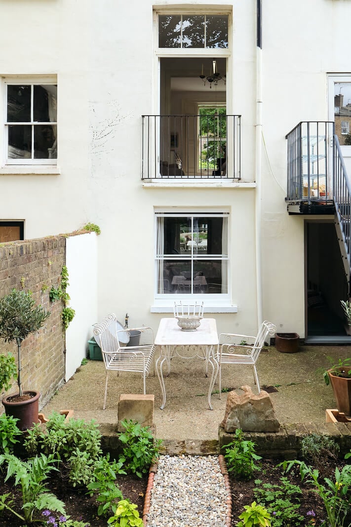 A One-Bedroom Maisonette with a Garden in London 19 garden juliet balcony london apartment A One-Bedroom Maisonette with a Garden in London