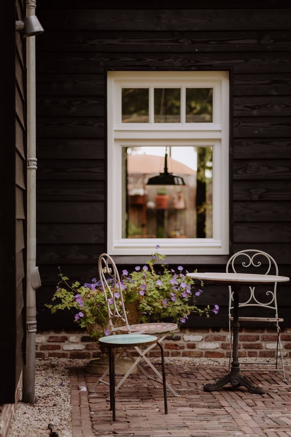 Historic Charm in a New Country House in The Netherlands 24 garden seating
