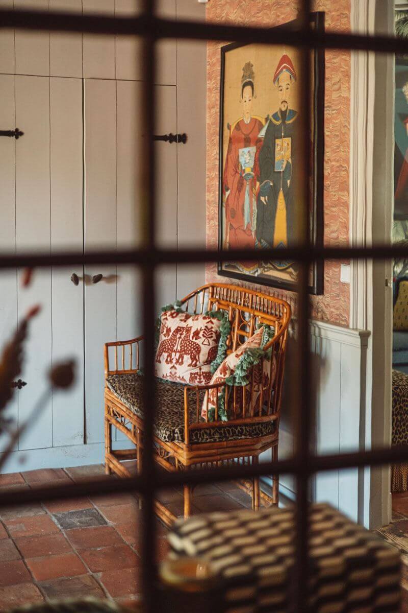 An Eclectic Colorful House in an Old Dutch Farmhouse 2 hallway