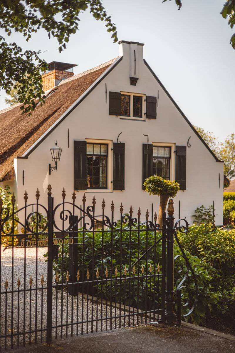 An Eclectic Colorful House in an Old Dutch Farmhouse 44 historic white farmhouse netherlands