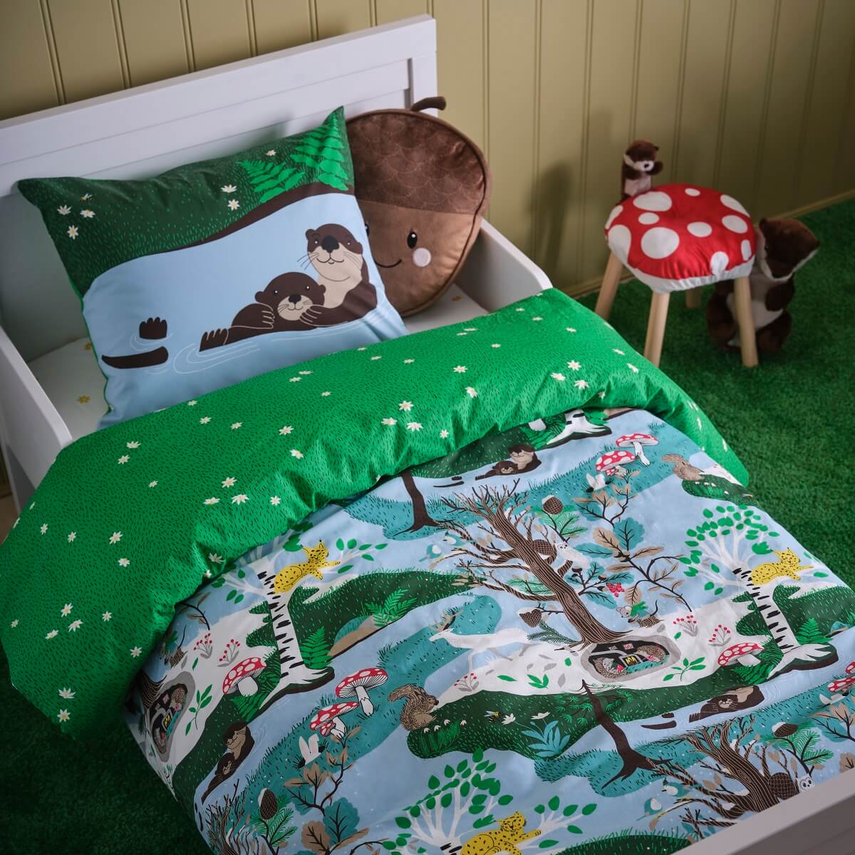 IKEA SKOGSDUVA: A Magical Forest Children's Collection 20 ikea SKOGSDUVA children collection duvet cover