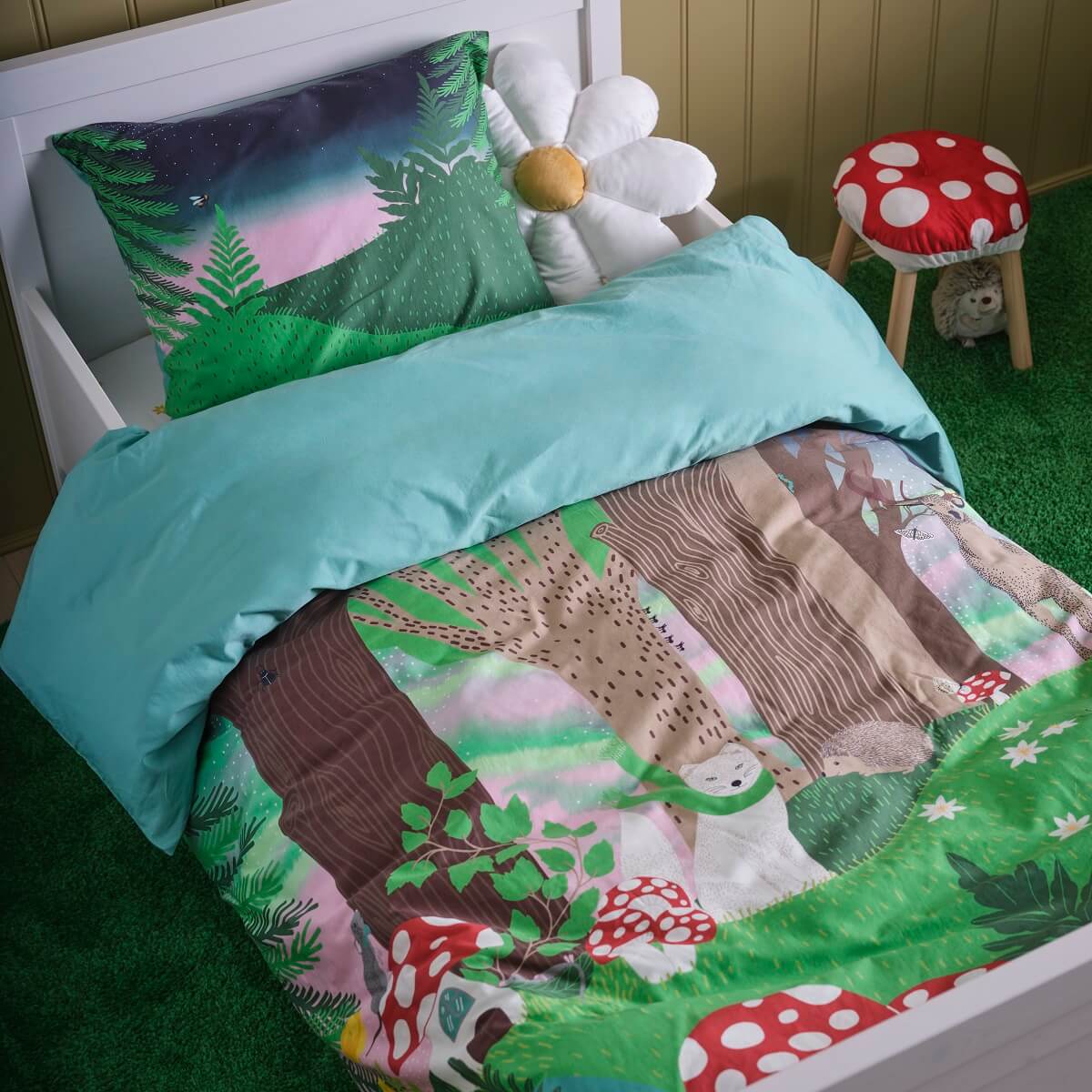 IKEA SKOGSDUVA: A Magical Forest Children's Collection 19 ikea SKOGSDUVA children collection duvet