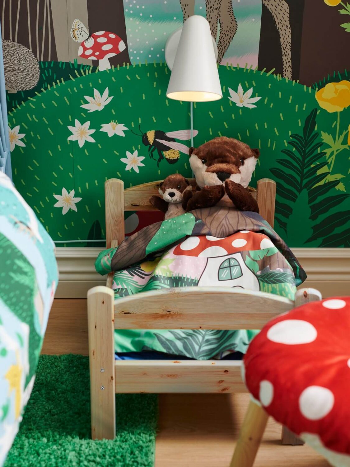 IKEA SKOGSDUVA: A Magical Forest Children's Collection 33 ikea SKOGSDUVA children collection small bed