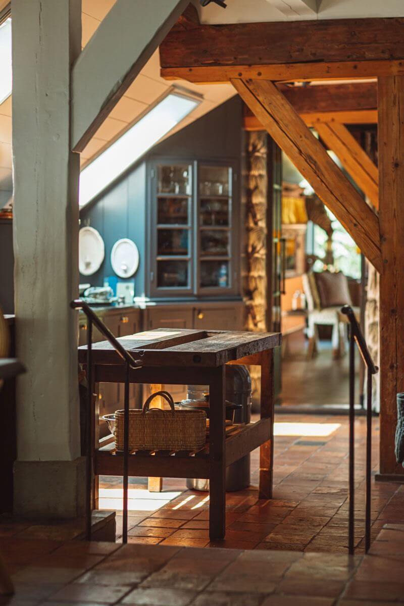 An Eclectic Colorful House in an Old Dutch Farmhouse 13 kitchen historic farmhouse