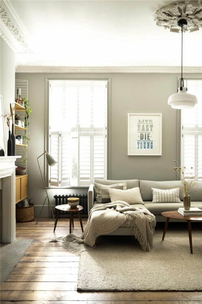 Best of 2024: Living Rooms 35 light gray living room with wooden floorboards