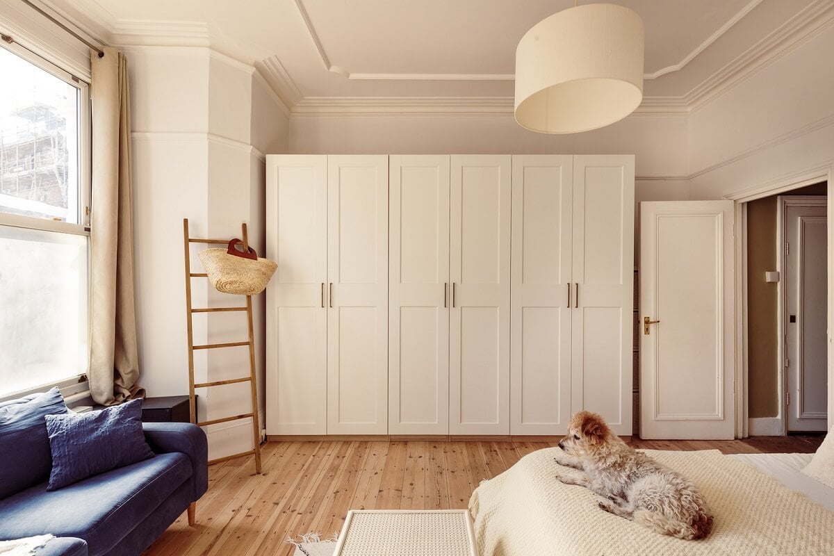 A Warm Ground Floor Apartment with Reclaimed Materials 20 spacious bedroom